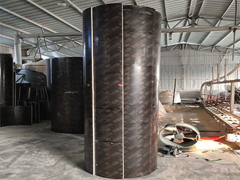 廣西寺廟圓柱模板廠家,廣西圓柱子模板定制價格